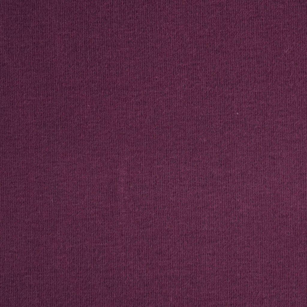 Stretch-Sweat soft uni violett - BIO